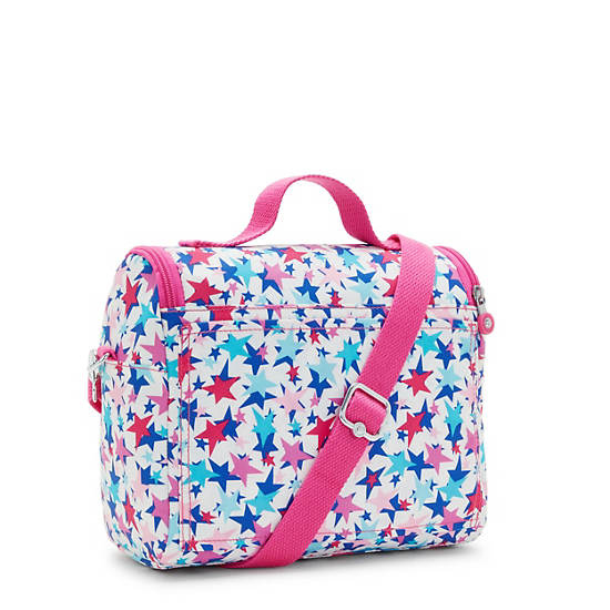 Plecaki Kipling New Kichirou Printed Lunch Bag Różowe | PL 1057UZ